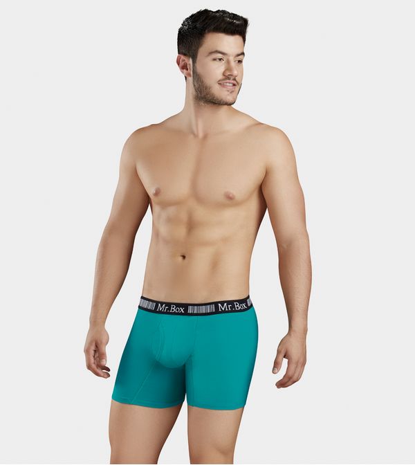 Pack 2 Bóxer abiertos para hombre en algodón elástico Moda Mpks | Abanderado